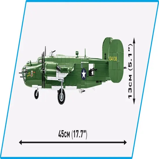COBI Historical Collection WWII CONSOLIDATED B-24&reg;D LIBERATOR&reg; Plane {5}
