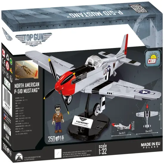 COBI TOP GUN: Maverick&trade; Mustang P-51D&trade; Plane {5}