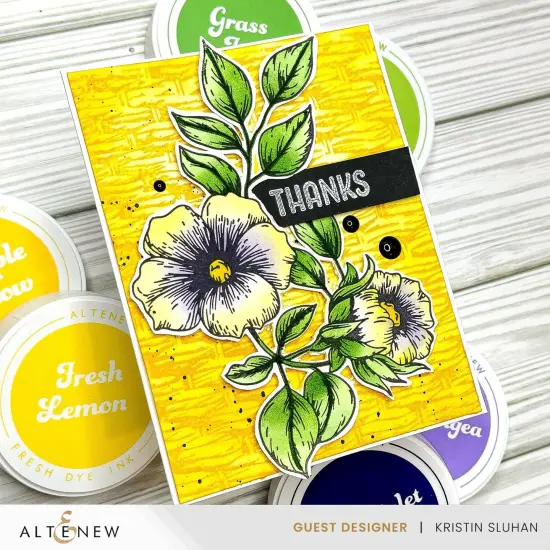 Essential Textures: Basketweave Press Plate Set {6}