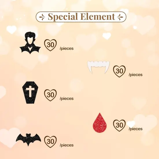 150pcs Zombie Confetti {2}