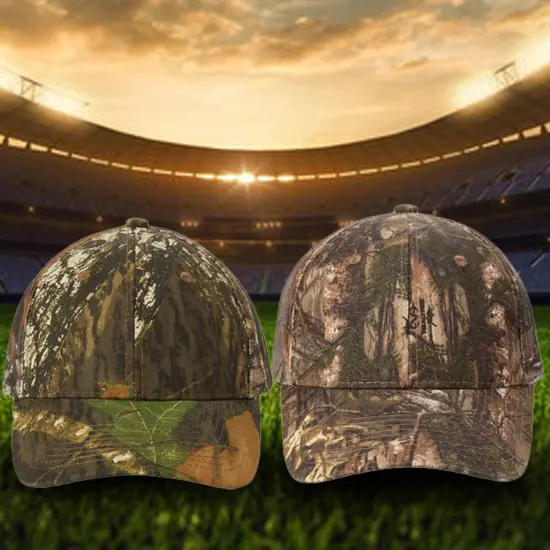 Port Authority&reg; Pro Camouflage Series Cap with Mesh Back, Structured Mid-Profile Outdoor Cap with Hook and Loop Closure Realtree Xtra {2}