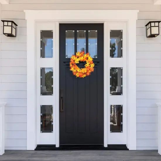 17" Thanksgiving Wreath {2}