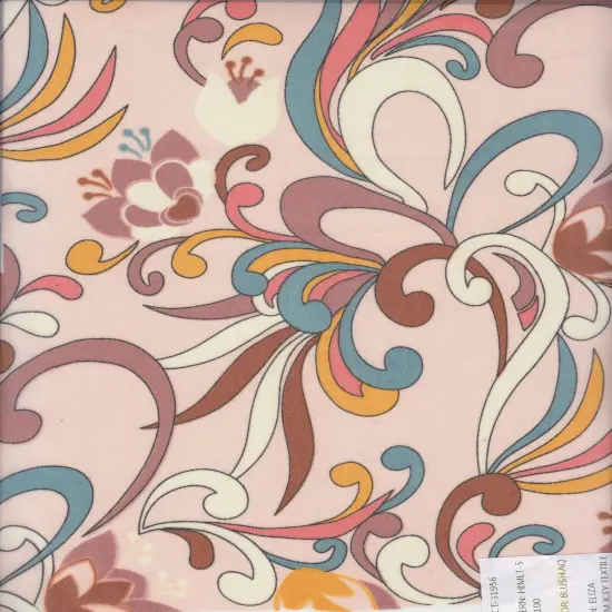 1 Yard Blush Aqua Polyester Chiffon 57/58&Prime; Wide Lightweight Semi Sheer Fabric {4}