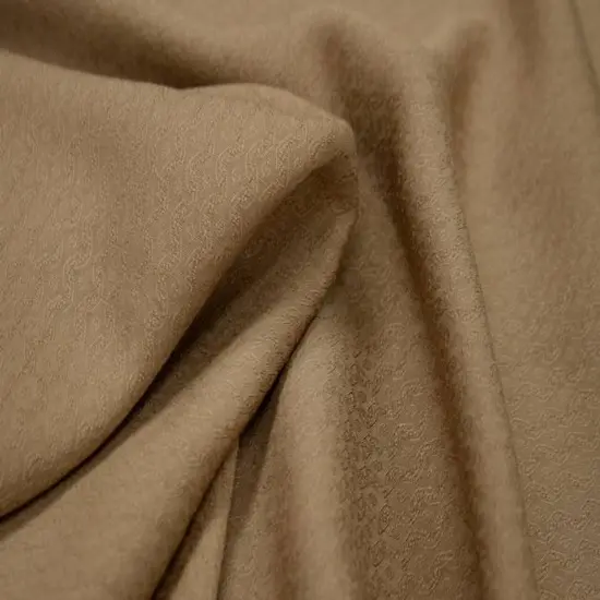 1 Yard Rayon Jacquard Fabric Diamond Khaki Lightweight Soft Draping Apparel Material 53 54 Inch Width {1}