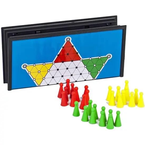 WE Games Magnetic Folding Travel Chinese Checkers Board Game {5}