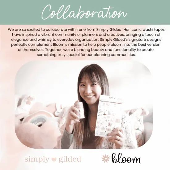 Washi & PET Tape Set, Boho Celestial - Simply Gilded x bloom {3}