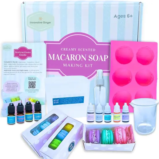Macaron Soap Making Craft Kit for Kids {1}
