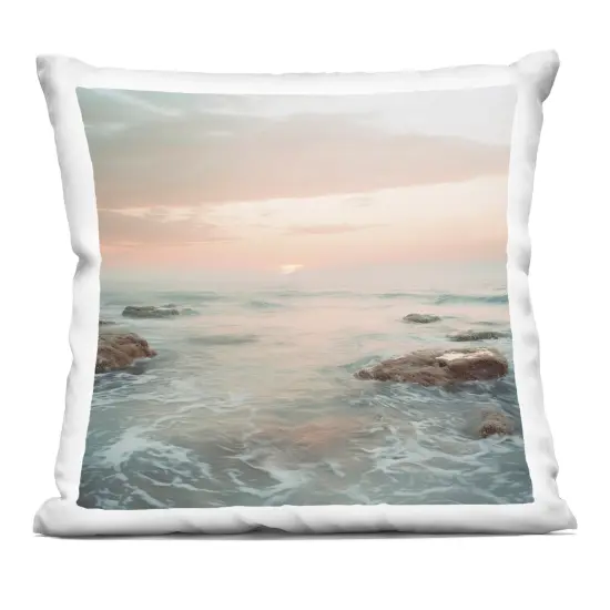 Stupell Industries Seabreeze Sunset Melodies Indoor Pillow, 18 x 7 x 18 {1}