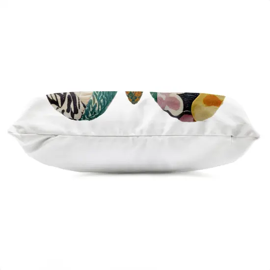 Stupell Industries Quilt Patterned Butterfly Outdoor Pillow, 14 x 7 x 20 {3}