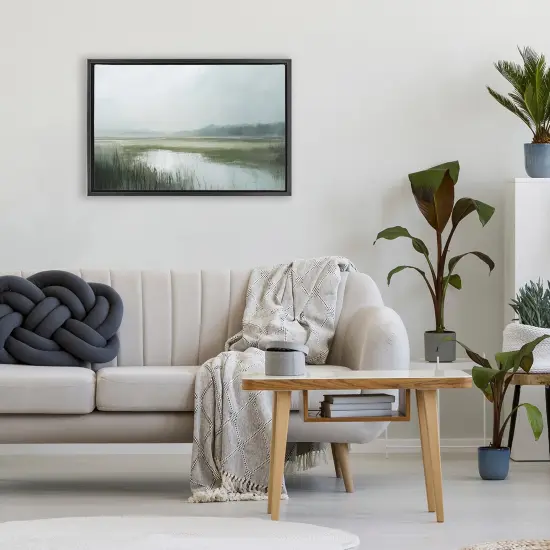 Stupell Industries Echoes Of Stillness Floating Frame, design by Novae {8}