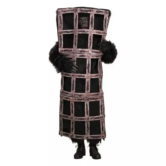 Gorilla Ape In Cage Costume Adult {2}