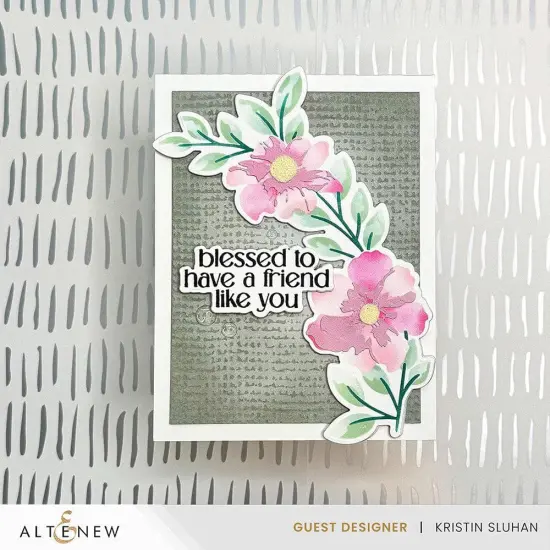 Dynamic Duo: Painted Blossoms & Add-on Die Bundle {6}