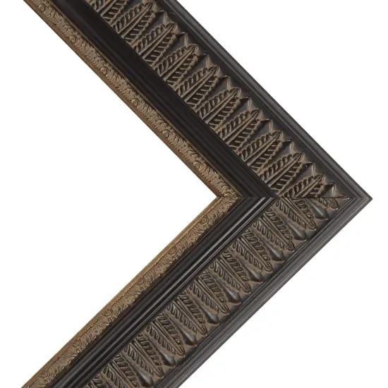 Panoramic Museum Brown Picture Frame - UV Acrylic, Foam Board Backing, Hanging Hardware {2}