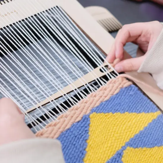 Rectangle Weaving Loom Kit with Weaving Tools {5}