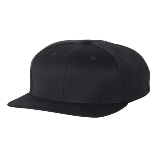 Flexfit&reg; Snapback Cap for Style and Comfort Black {1}