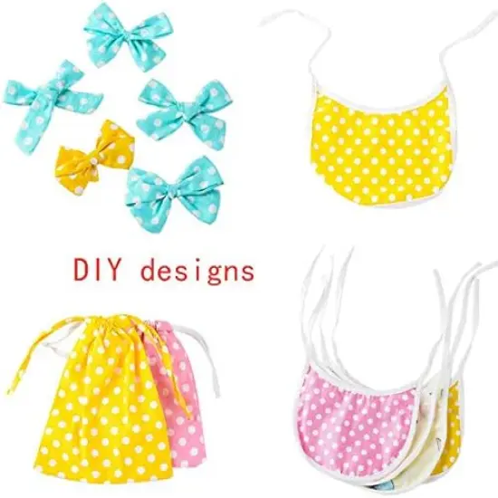 7Pcs 20" x 20" Cotton Fabric DIY Making Supplies Quilting Patchwork (Blue, 20" x 20") {3}