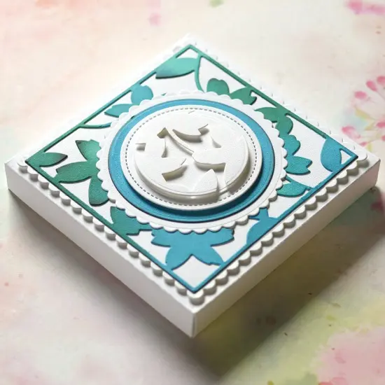 Elizabeth Craft Metal Die-Pizza Box {6}