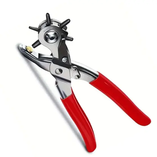 Leathercraft Hand Tool Kit Professional Hole Punch Plier Set {2}