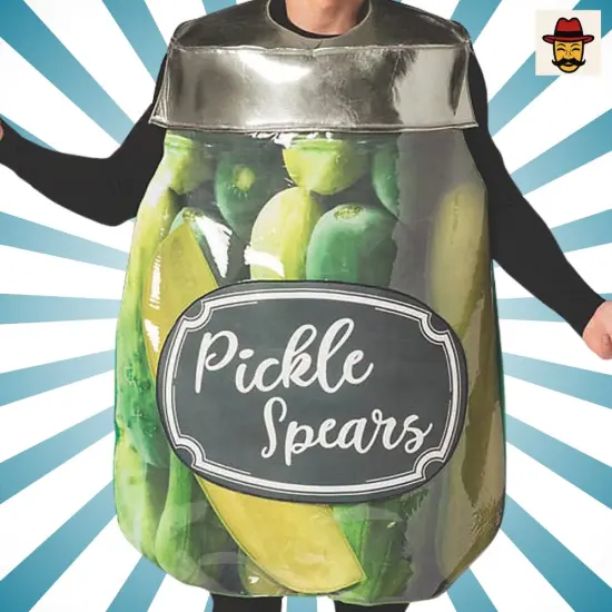 Pickle Jar Costume Funny Tunic Perfect for Halloween Parties {5}