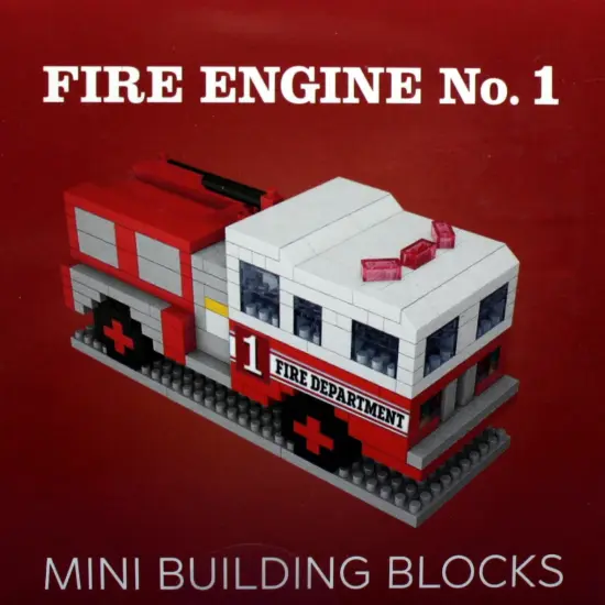 Mini Building Blocks - Fire Truck {4}