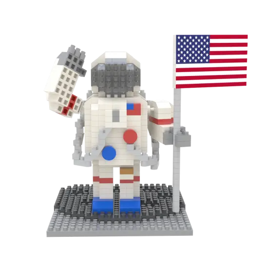 Mini Building Blocks - Astronaut {2}