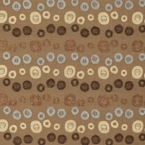 Dune - Brown AbstractGeometric Upholstery Fabric 54 Inches" {1}