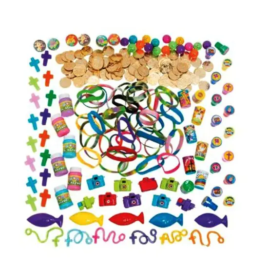 230 Pieces Religious Easter Toys in Assortment {1}