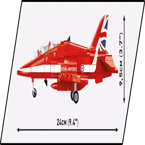 COBI Armed Forces BAe HAWK T1 "RED ARROWS" Aircraft {6}