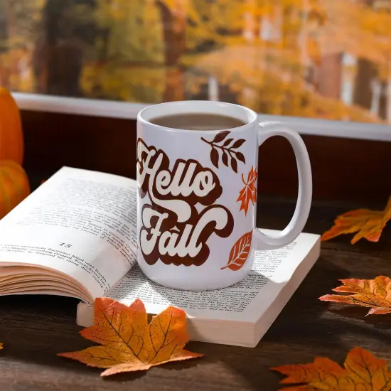 12 Sheets of Autumn UV Transfer Sticker {4}