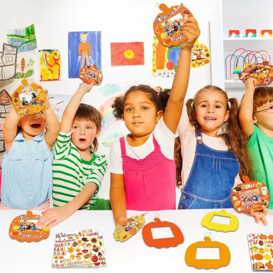 30 Packs Fall DIY Picture Frames Craft Kit {4}