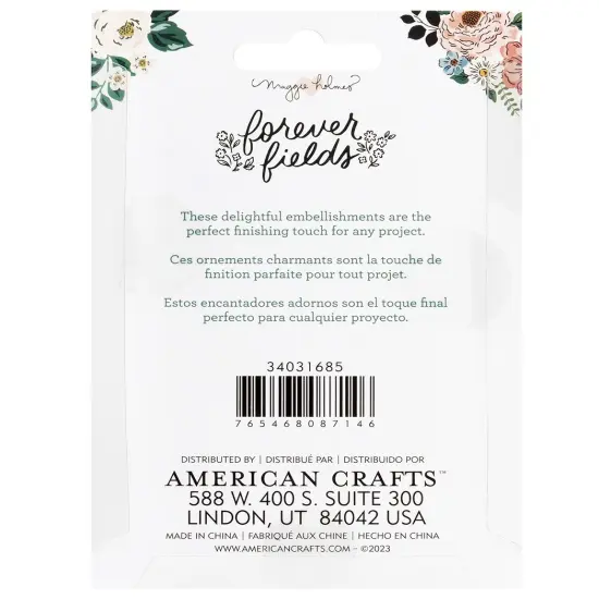 Maggie Holmes Forever Fields Metal Page Tabs-8/Pkg {2}