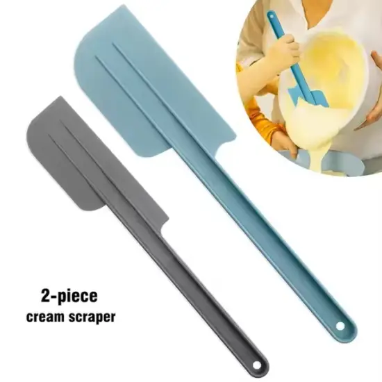 2Pcs 10/12inch Silicone Spatulas, {2}