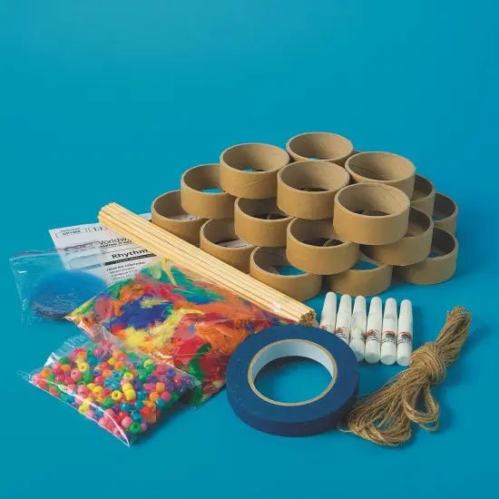 EduCraft&reg; Rhythm Drum Craft Kit (Pack of 24) {3}