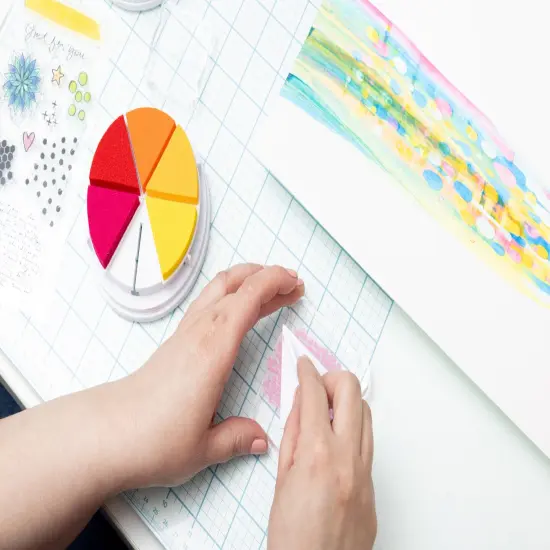 Vicki Boutin Mixed Media Acrylic Stamps-Art Layers {3}