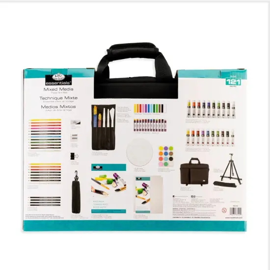 FA-2121 | Mixed Media Travel Art Set - 121pc {5}