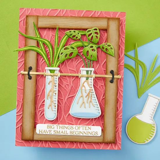 Spellbinders Etched Dies By Annie Williams-Propagation Garden Frames {5}
