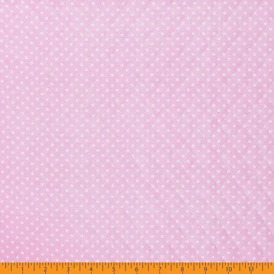 Mook Fabrics Double Faced Quilted Cotton Fabric [43 in. Wide] - By The Yard Floral Dot {3}