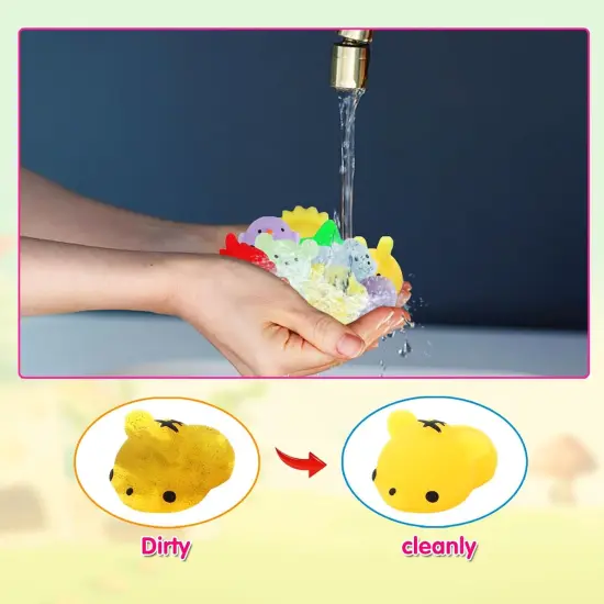 200 Pcs Mochi Squishy Toy, Kawaii Squishies Bulk {5}