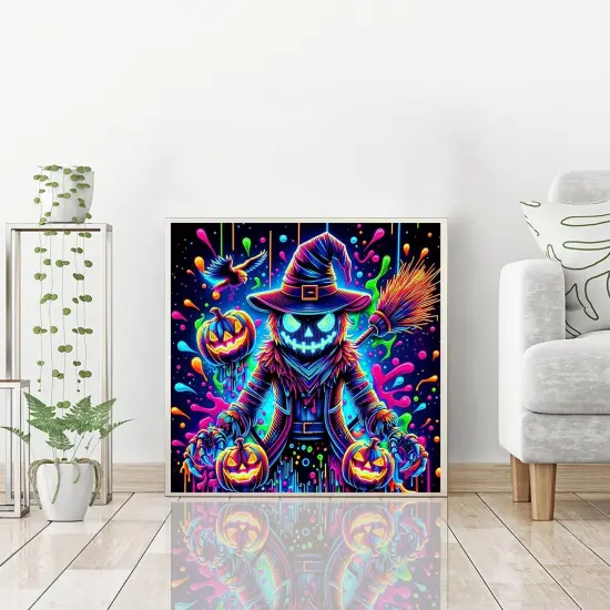 Diamond Art Kits for Adults, Halloween Diamond Painting Kit, 14x14inch {2}