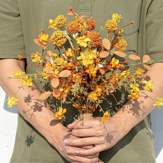 10 Pack Fall Flowers - Dandelion and Berries {3}