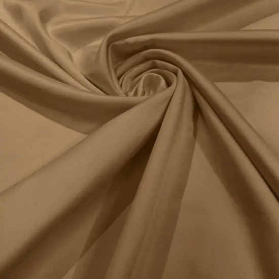 1 Yard Durable Dull Stretch Crepe Fabric For Cosplay And Pageant Wear 60 Inches Wide Khaki {1}