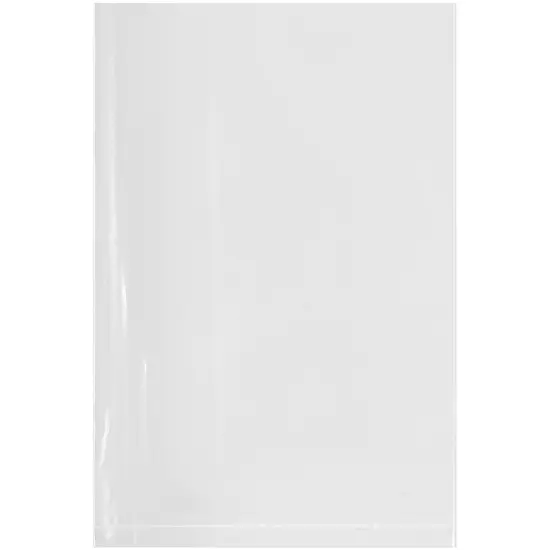 Plymor 4" x 6", 4 Mil Flat Open Clear Plastic Poly Bags {1}