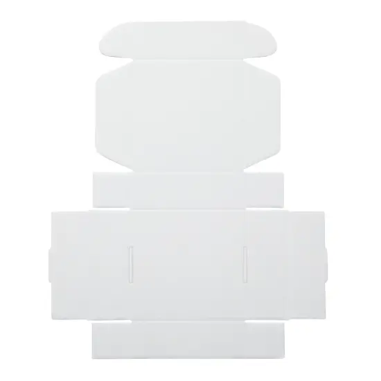 25-Pack Corrugated Packaging Boxes for Shipping, Cardboard Mailers for Small Business, Boutiques, Mailing Gifts, Gift Boxes for Wedding Reception, Bridal Shower (Black, 6x6x2 in) {6}