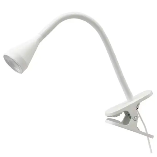 LED Clamp Spotlight Lightweight and Easy To Move White {1}