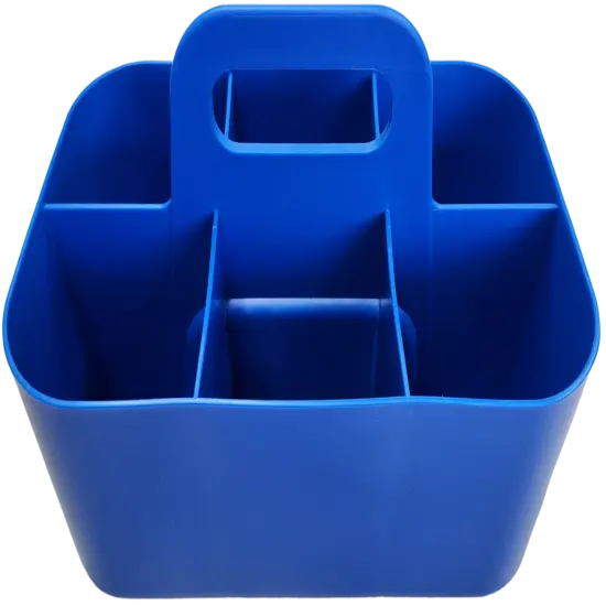 Enjoy Organizer Small Stackable and Portable Simple 6-Compartment Art Caddy - Made In USA Green {8}