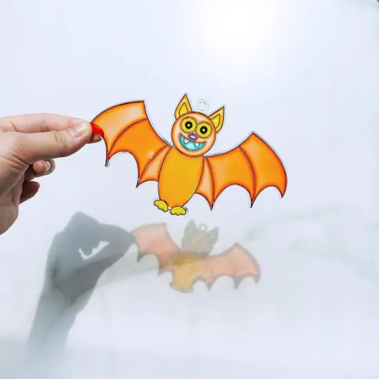 24 Sets Halloween Bat Suncatchers {4}