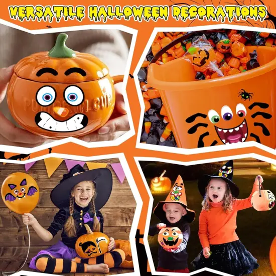 30 Kits Foam Halloween Pumpkin Decorations {5}