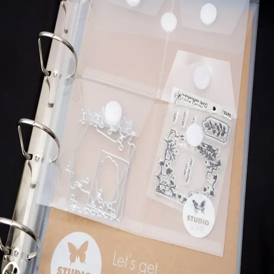 Studio Light Essentials Storage Binder Inserts 3/Pkg-For A7 + {4}