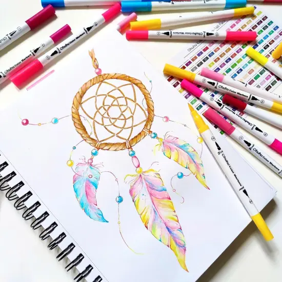 60 Colors - Coloring Markers {4}