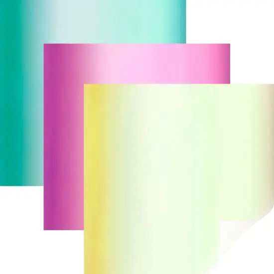 Cricut Holographic Vinyl Sampler 12"X24" 3/Pkg-Miami {3}